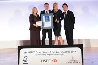 Aaron Stewart Young Franchisee of the Year