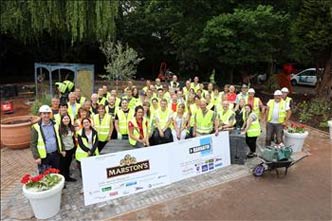 A charitable partnership between Marston's PLC and Hannafin Construction Ltd
