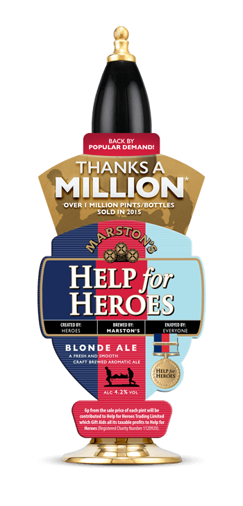 Another Year for Help for Heroes Beer