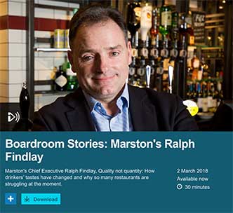 CEO Ralph Findlay on BBC Radio 5 Live